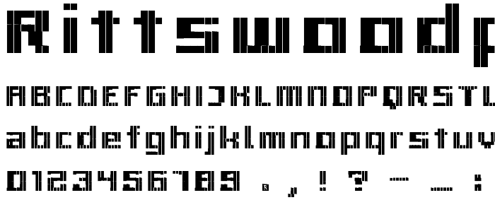 RittswoodProfile_6 Bold font